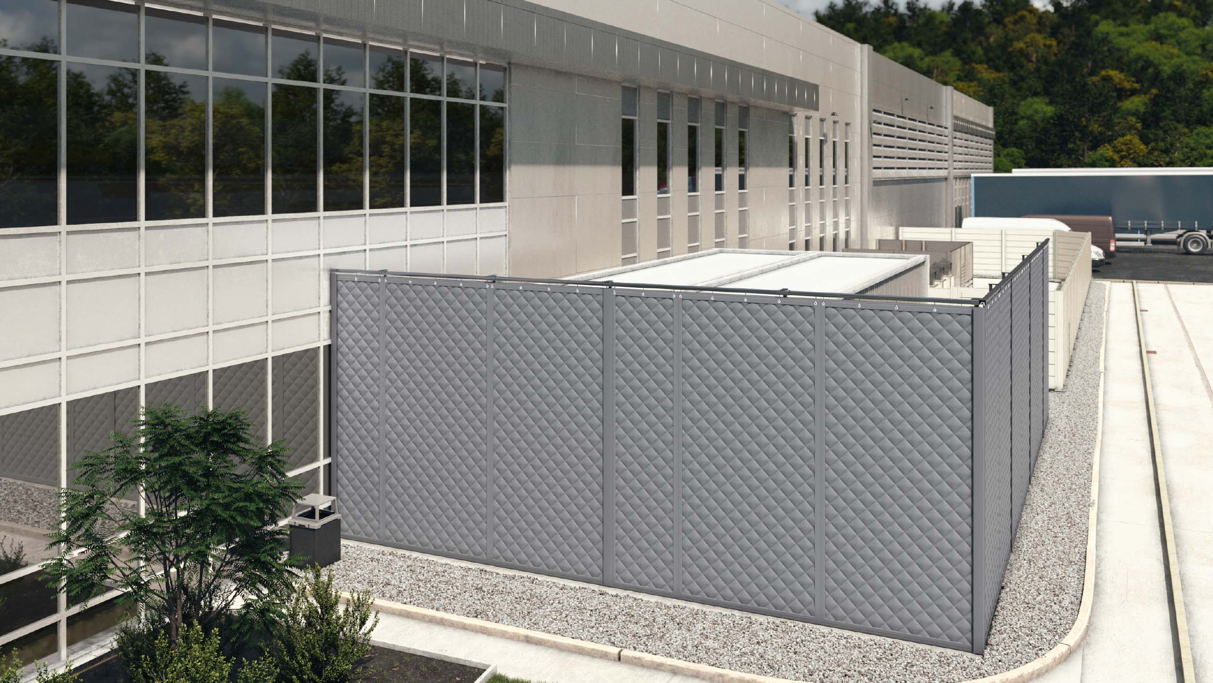 Exterior of Data Center